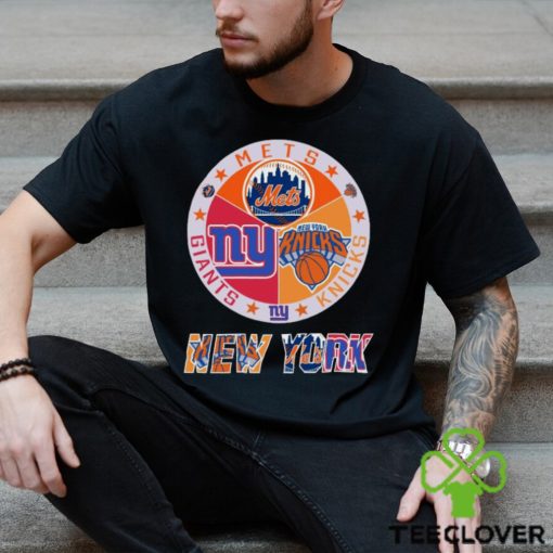 New York Mets New York Knicks New York Giants New York City 2023 Logo hoodie, sweater, longsleeve, shirt v-neck, t-shirt