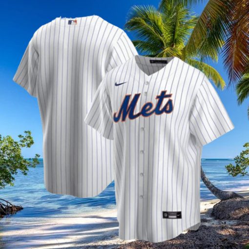 New York Mets Nike Official Replica Home Jersey Mens