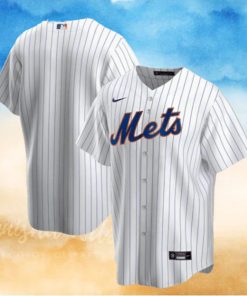 New York Mets Nike Official Replica Home Jersey Mens