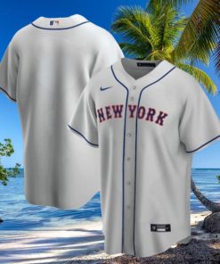 New York Mets Nike Official Replica Road Jersey Mens