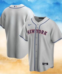 New York Mets Nike Official Replica Road Jersey Mens