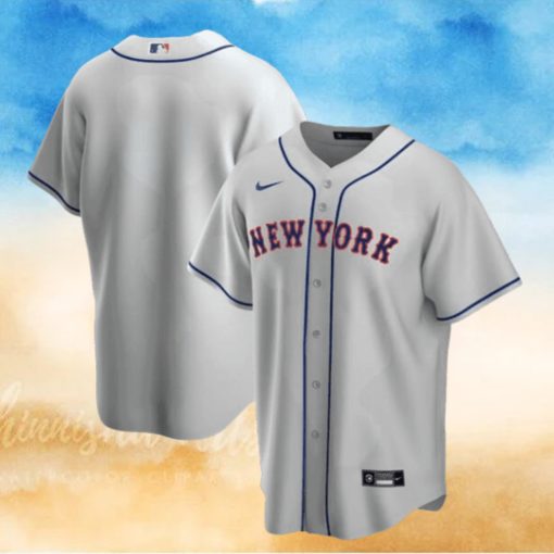 New York Mets Nike Official Replica Road Jersey Mens