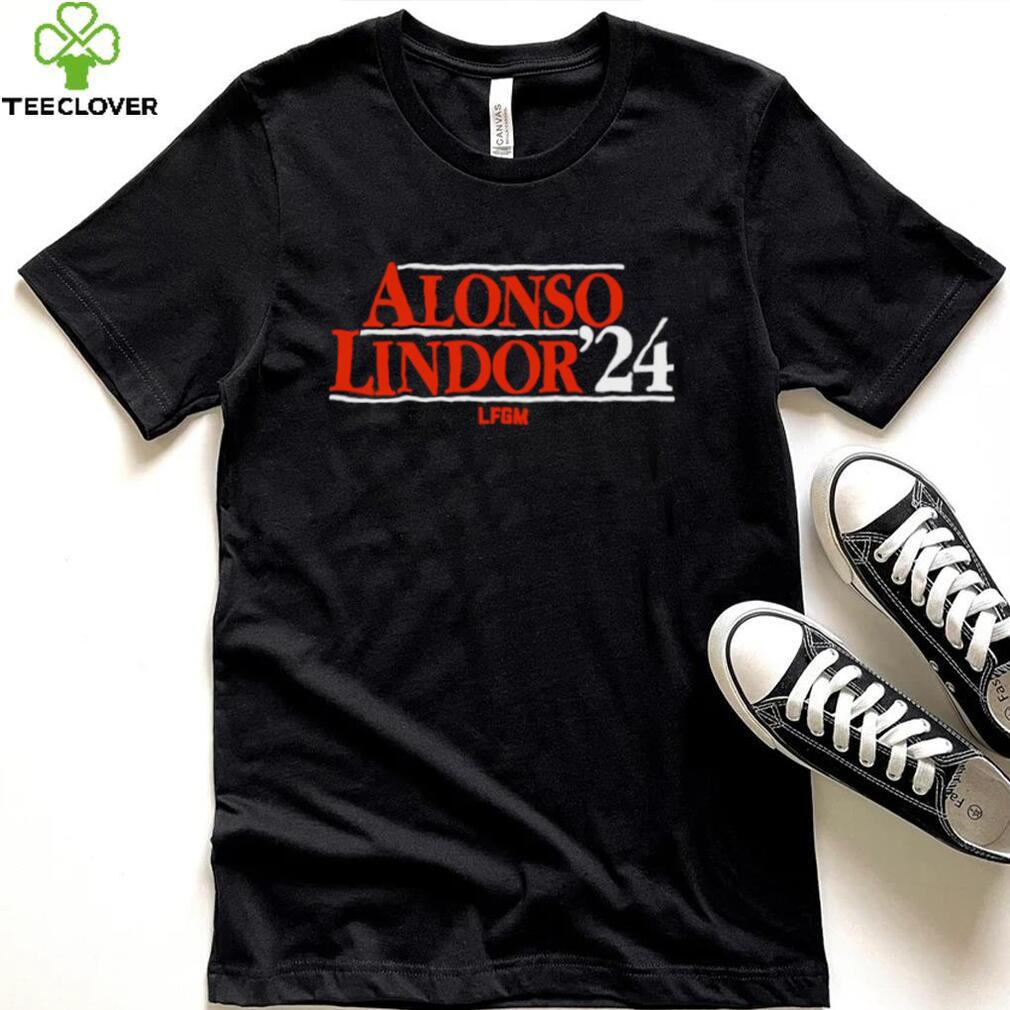 New York Mets Pete Alonso and Francisco Lindor 2024 LFGM shirt