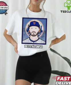 New York Mets Pete Alonso cartoon card photo shirt