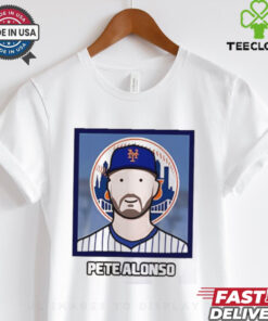 New York Mets Pete Alonso cartoon card photo hoodie, sweater, longsleeve, shirt v-neck, t-shirt