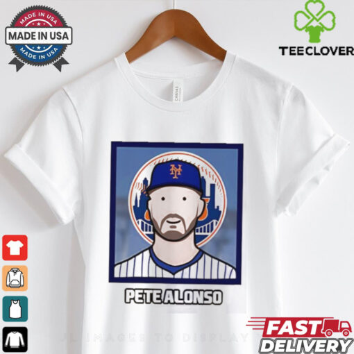 New York Mets Pete Alonso cartoon card photo hoodie, sweater, longsleeve, shirt v-neck, t-shirt