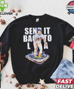 New York Mets Pete Alonso send it back to LA hoodie, sweater, longsleeve, shirt v-neck, t-shirt