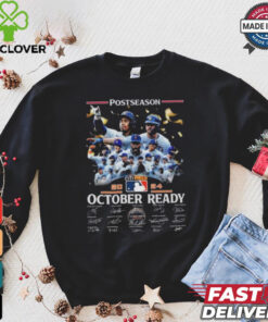 New York Mets Postseason 2024 October Ready Signatures T shirt 1 New York Mets Postseason 2024 October Ready Signatures T shirt