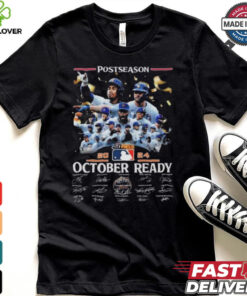New York Mets Postseason 2024 October Ready Signatures T shirt 3 New York Mets Postseason 2024 October Ready Signatures T shirt
