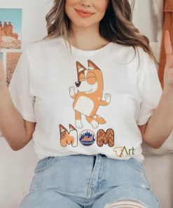 New York Mets Smiling Dancing Bluey Mom shirt