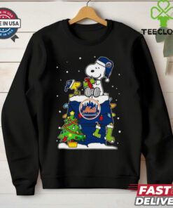 New York Mets Snoopy And Woodstock Merry Christmas 2024 T hoodie, sweater, longsleeve, shirt v-neck, t-shirt