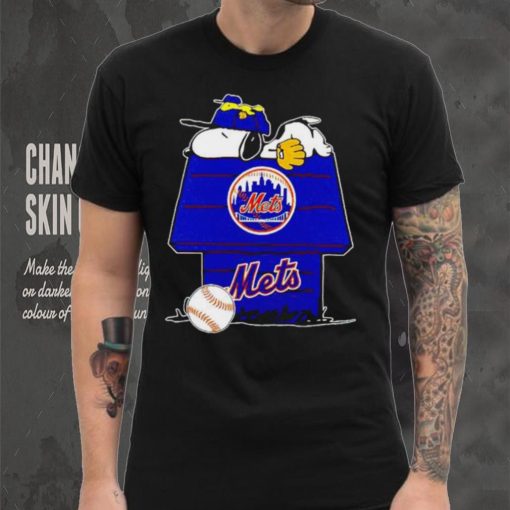 New York Mets Snoopy And Woodstock The Peanuts Baseball shirt