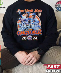 New York Mets Team OMGTOBER October 2024 Shirt