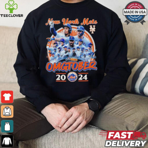 New York Mets Team OMGTOBER October 2024 Shirt