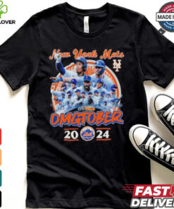 New York Mets Team OMGTOBER October 2024 Shirt