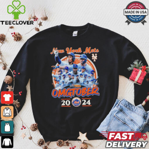 New York Mets Team OMGTOBER October 2024 Shirt