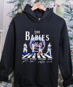 New York Mets The Babies Abbey Road Mark Vientos Ronny Mauricio signatures hoodie, sweater, longsleeve, shirt v-neck, t-shirt