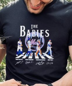 New York Mets The Babies Abbey Road Mark Vientos Ronny Mauricio signatures hoodie, sweater, longsleeve, shirt v-neck, t-shirt