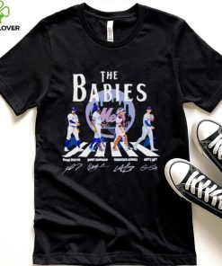 New York Mets The Babies Abbey Road Mark Vientos Ronny Mauricio signatures hoodie, sweater, longsleeve, shirt v-neck, t-shirt