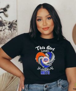 New York Mets This girl loves her Mets t shirt black