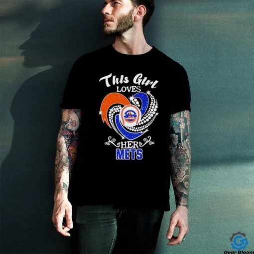 New York Mets This girl loves her Mets t shirt black