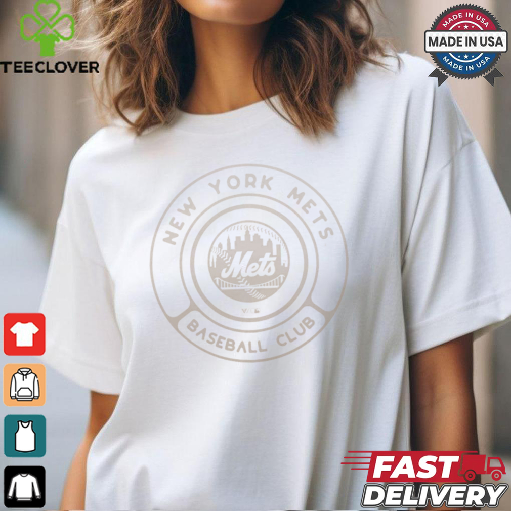 New York Mets Uphill Chenille T Shirt New York Mets Uphill Chenille T Shirt