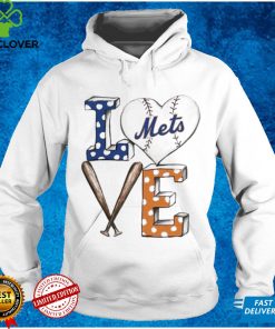 New York Mets baseball love shirt