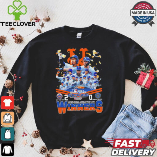 New York Mets vs Milwaukee Brewers 2024 National League Wild Card Winners hoodie, sweater, longsleeve, shirt v-neck, t-shirt