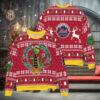 Jacksonville Jaguars x Grinch NFL Dr. Seuss How the Grinch Stole Christmas with Super Bowl Trophy Ugly Christmas Sweater Red