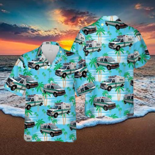 New York Mohawk Ambulance Service Hawaiian Shirt For Men And Women Gift