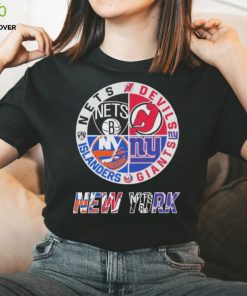 New York Nets New Jersey Devils New York Giants New York Islanders New York City 2023 Logo hoodie, sweater, longsleeve, shirt v-neck, t-shirt