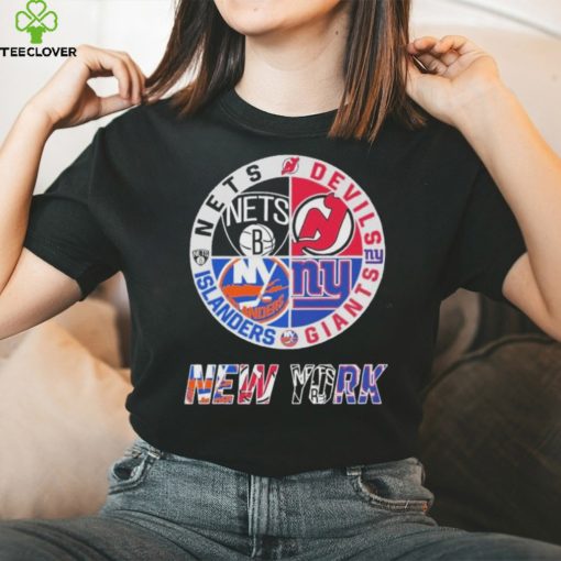 New York Nets New Jersey Devils New York Giants New York Islanders New York City 2023 Logo hoodie, sweater, longsleeve, shirt v-neck, t-shirt