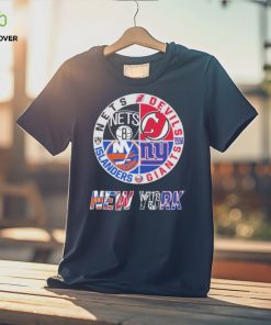 New York Nets New Jersey Devils New York Giants New York Islanders New York City 2023 Logo hoodie, sweater, longsleeve, shirt v-neck, t-shirt