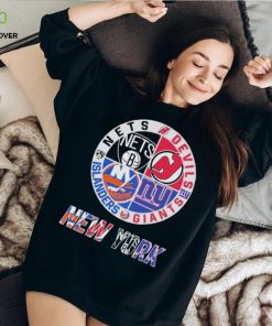 New York Nets New Jersey Devils New York Giants New York Islanders New York City 2023 Logo hoodie, sweater, longsleeve, shirt v-neck, t-shirt