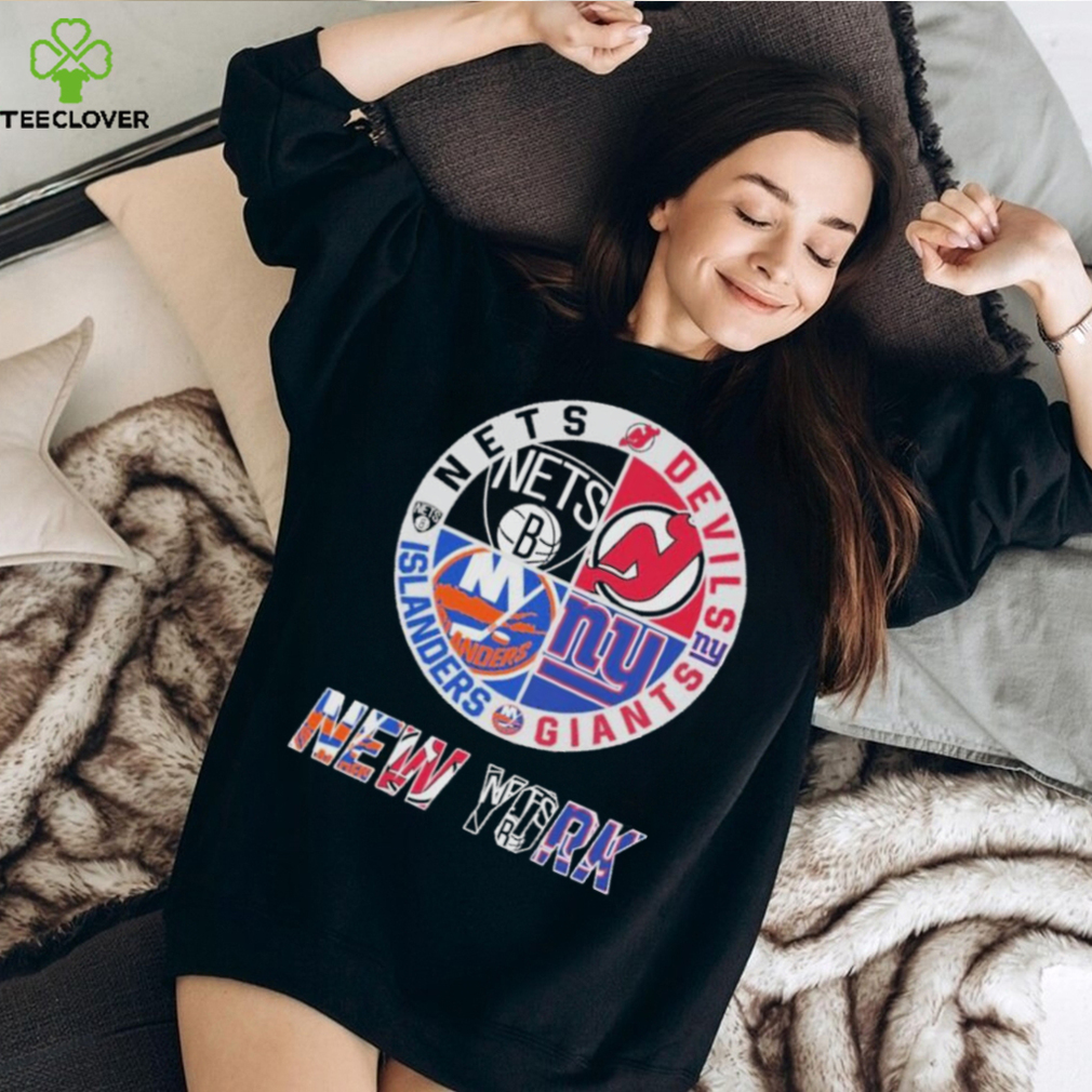 New York Yankees Nets Islanders Giants sport teams logo shirt, hoodie,  sweater, long sleeve and tank top