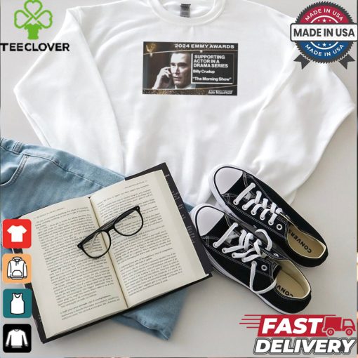 New York Post Billy Crudup 2024 Emmy Awards wins Supporting Actor for The Morning Show t shirt