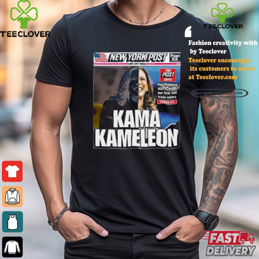 New York Post Kamala Harris Kama Kameleon Shirt New York Post Kamala Harris Kama Kameleon Shirt