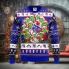 New York Mets Grinch Hug Christmas Ugly Sweater