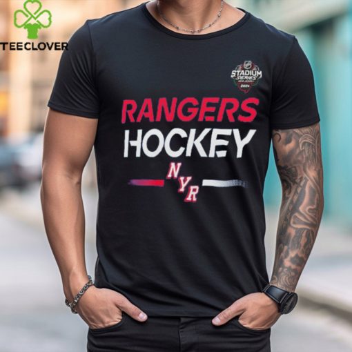 New York Rangers Fanatics Branded 2024 NHL Stadium Series Authentic Pro Long Sleeve Tech T Shirt