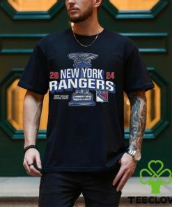 New York Rangers Fanatics Branded 2024 Presidents’ Trophy T Shirt