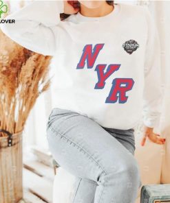 New York Rangers Fanatics Branded White 2024 NHL Stadium Series Logo T Shirt