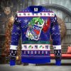 New York Rangers Grinch Hug Christmas Ugly Sweater