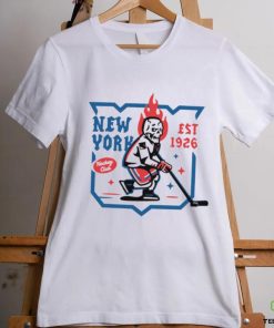 New York Rangers Hockey Club est 1926 skull shirt