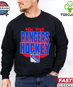 New York Rangers Hockey Standout logo shirt 3 New York Rangers Hockey Standout logo shirt