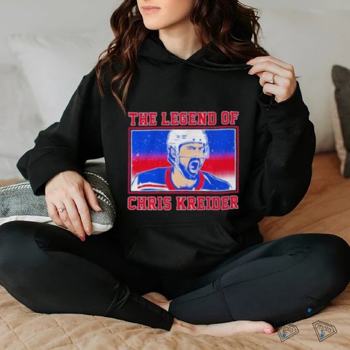 New York Rangers Legend of Chris Kreider hoodie, sweater, longsleeve, shirt v-neck, t-shirt