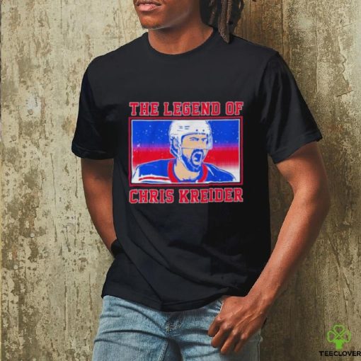 New York Rangers Legend of Chris Kreider hoodie, sweater, longsleeve, shirt v-neck, t-shirt