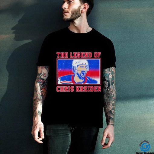 New York Rangers Legend of Chris Kreider hoodie, sweater, longsleeve, shirt v-neck, t-shirt