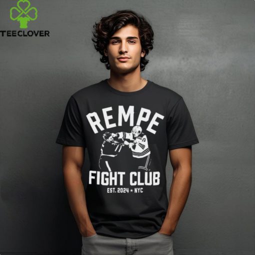 New York Rangers Matt Rempe fight club est 2024 hoodie, sweater, longsleeve, shirt v-neck, t-shirt