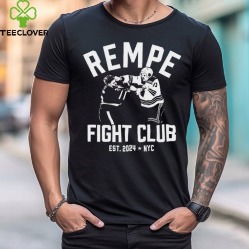 New York Rangers Matt Rempe fight club est 2024 hoodie, sweater, longsleeve, shirt v-neck, t-shirt