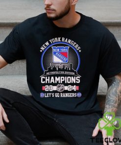 New York Rangers Metropolitan Division Champions 2024 let’s go Rangers shirt